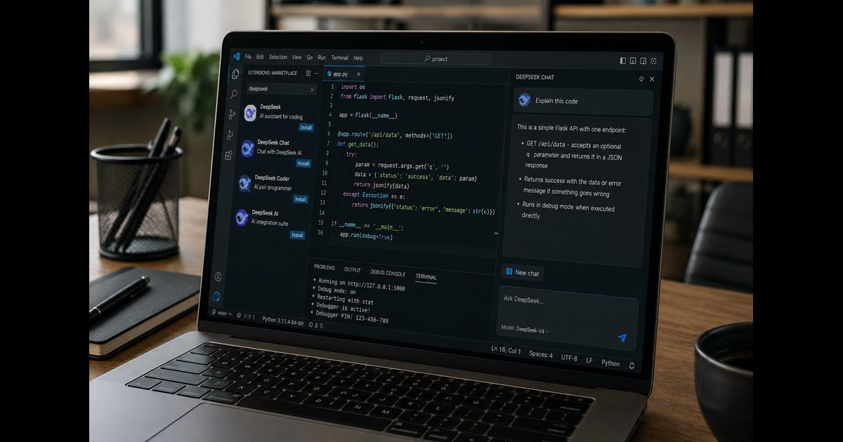 deepseek vscode